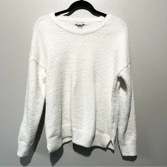 Cupcakes & cashmere - Soft White Sweater and Pants lounge Set Size L - Picture 6 of 8